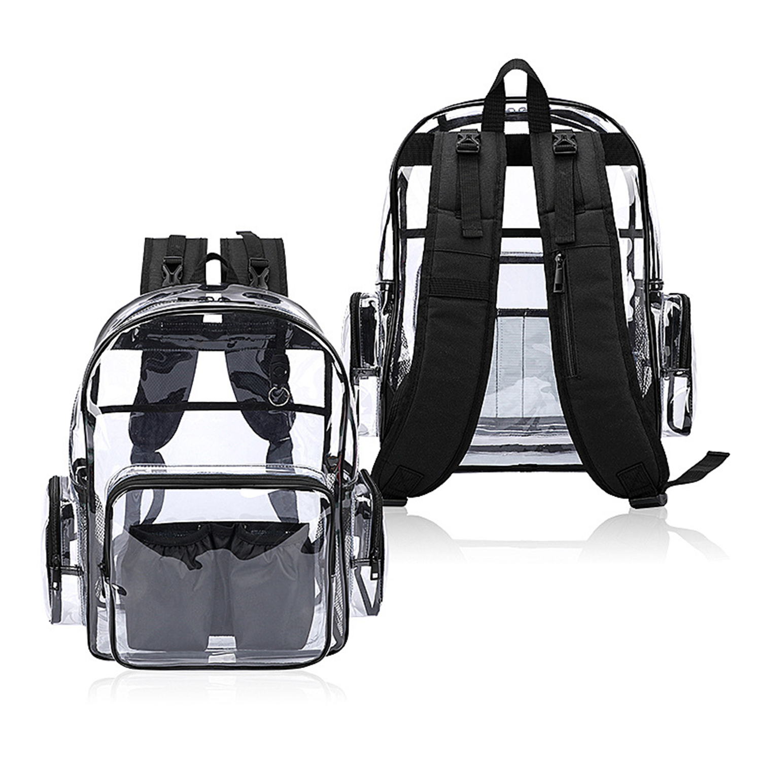PVC Clear Waterproof Backpack 2