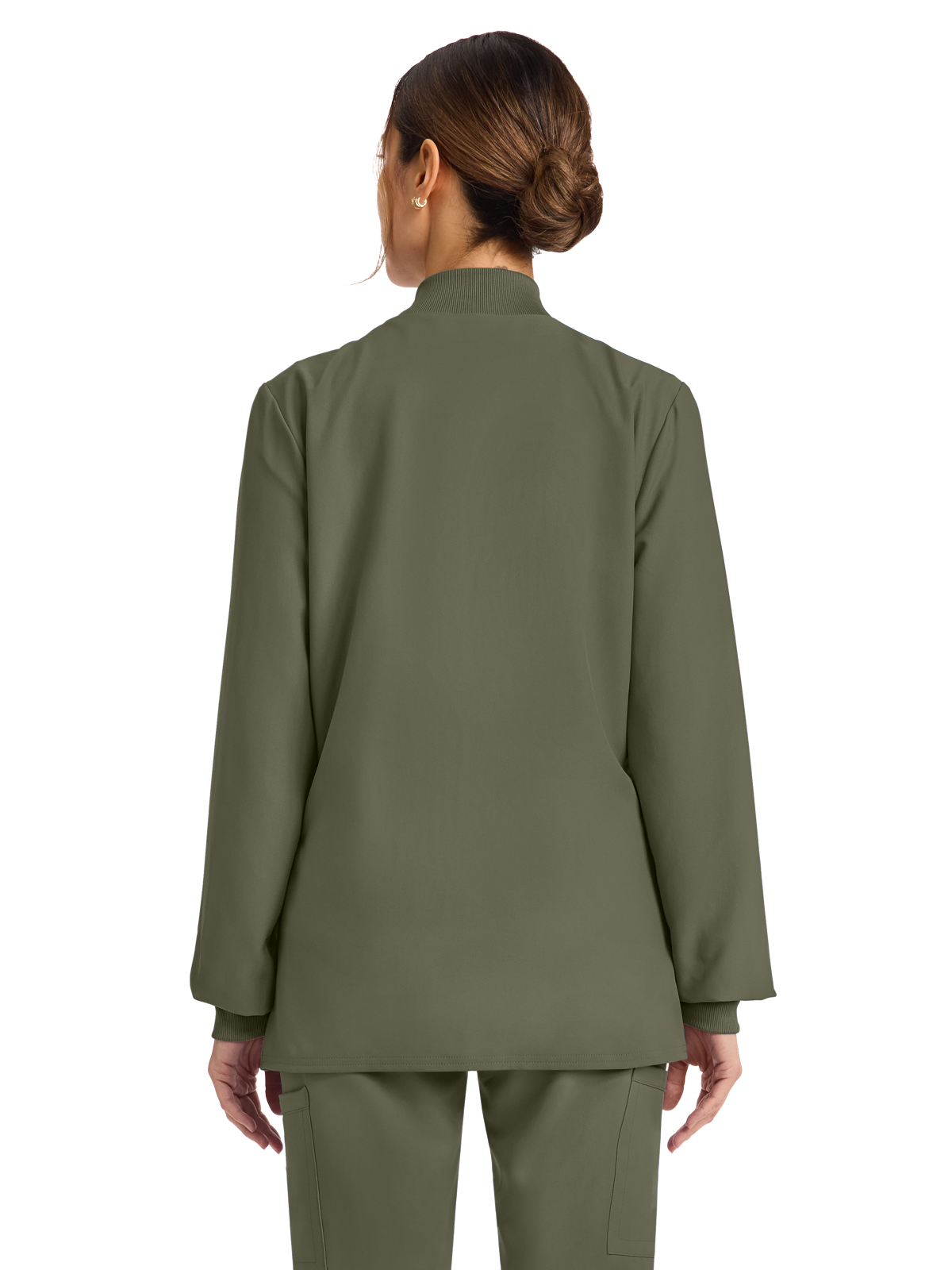 Cherokee - Workwear Originals Ultra - Women's 2-Pocket Zip Up Scrub Jacket 52
