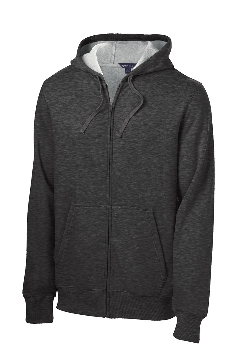Sport-Tek Full-Zip Hooded Sweatshirt. ST258, custom hoodie or sweatshirt with logo imprint 24