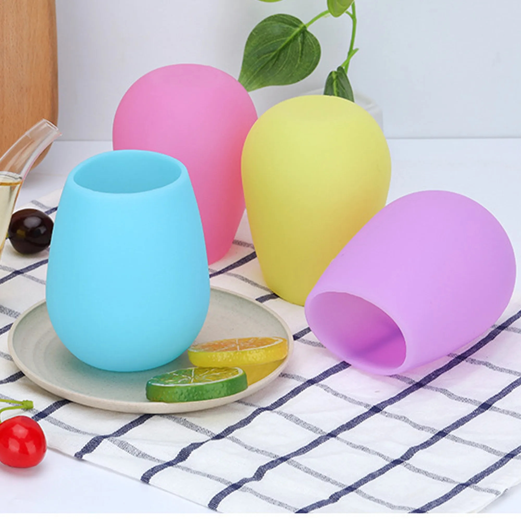 12 oz Silicone Wine Glasses 5