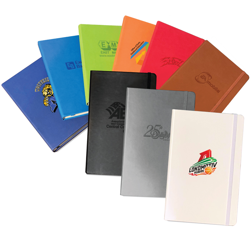 Classic Italian PU Leather 5.5"W x 8.5"H 192 Pages Journal Book 6