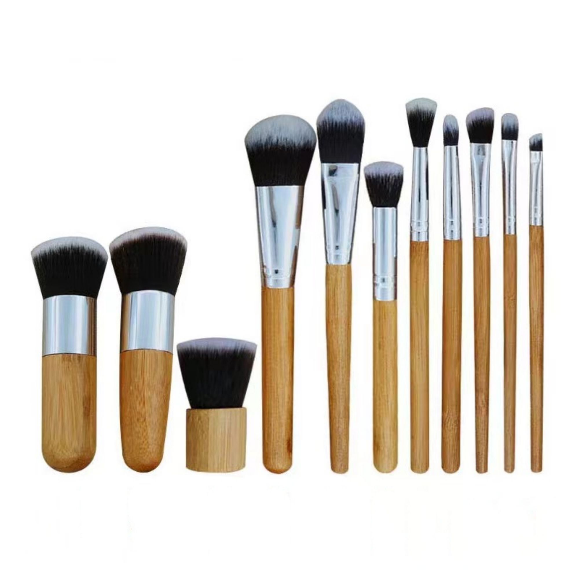 Bamboo Make Up Brushes Set 3
