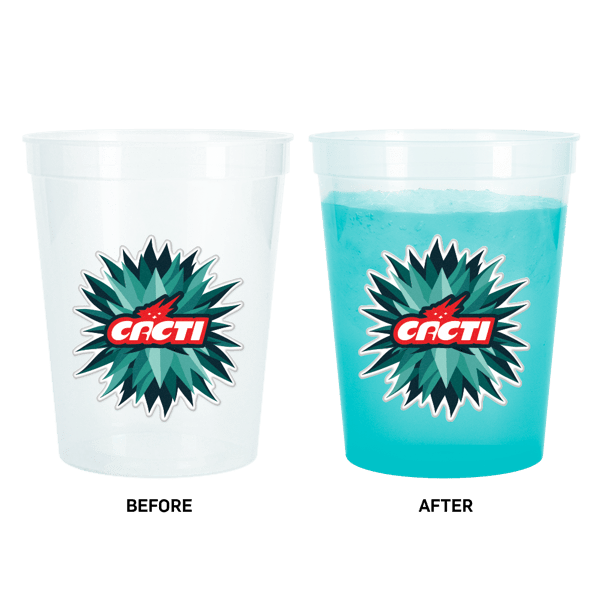 16 oz Color Changing Stadium Cup 53
