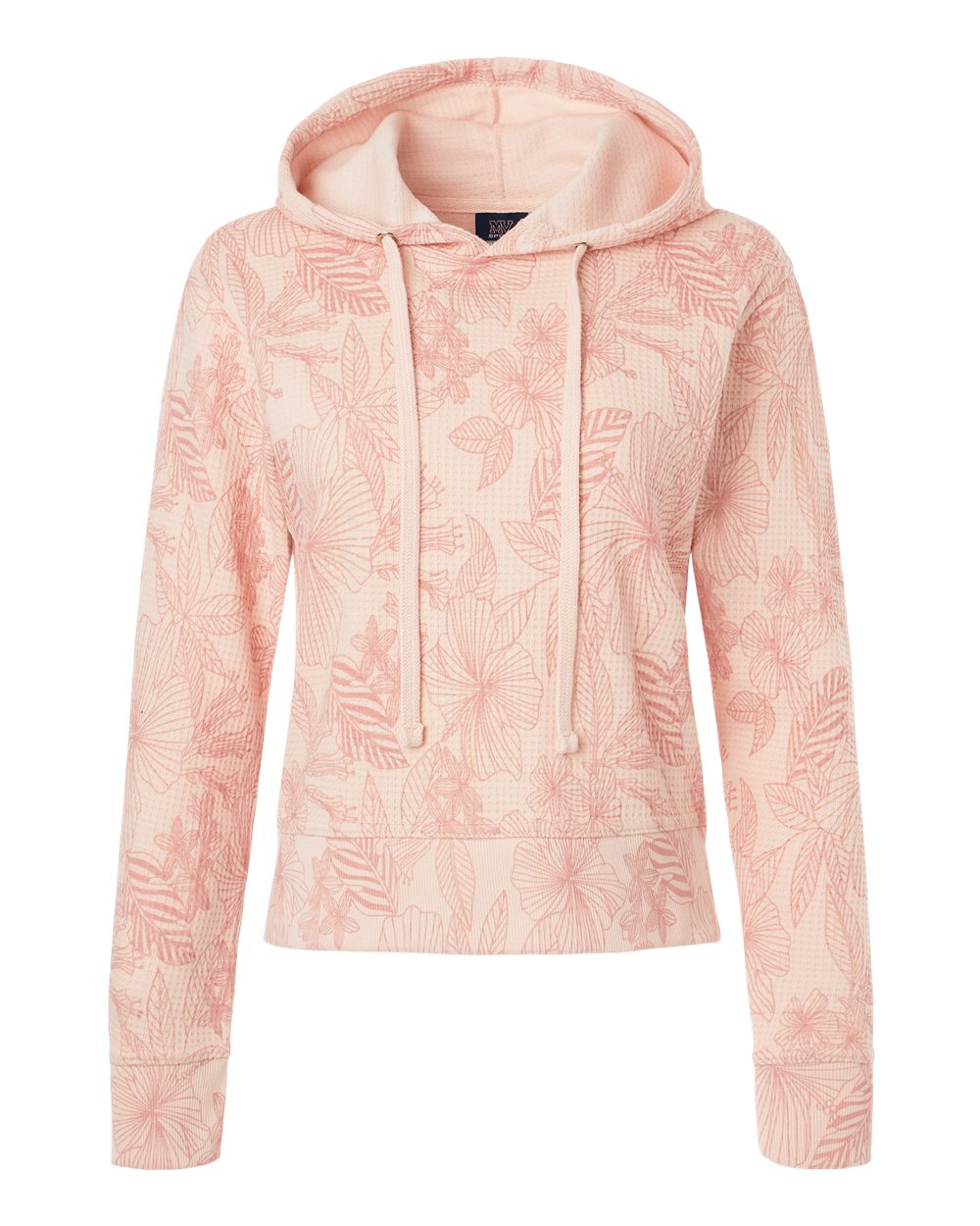 Women's Maddie Floral Print Hooded Sweatshirt - W24105 4