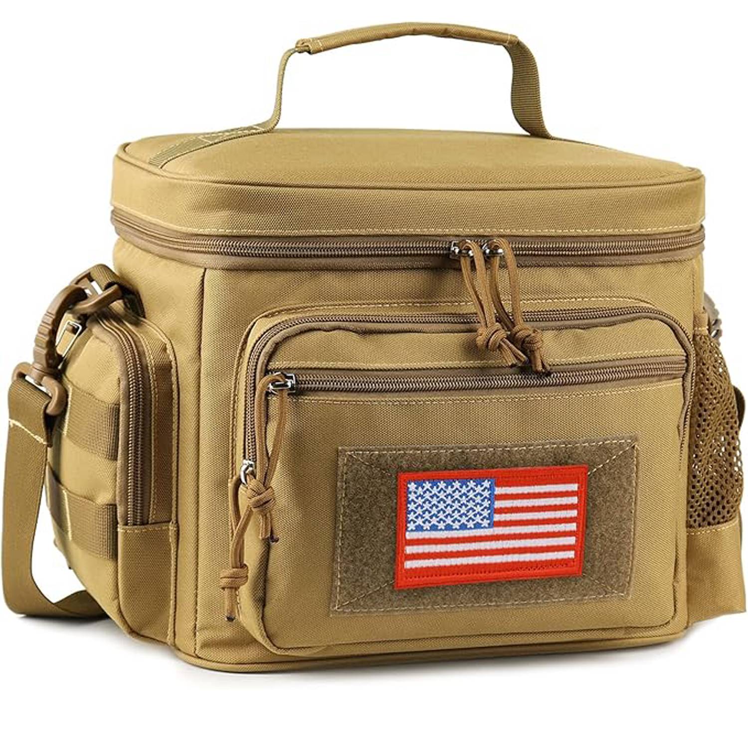 12L Oxford Insulated Cooler Bag w/ Handle for Outdoor Picnic 6