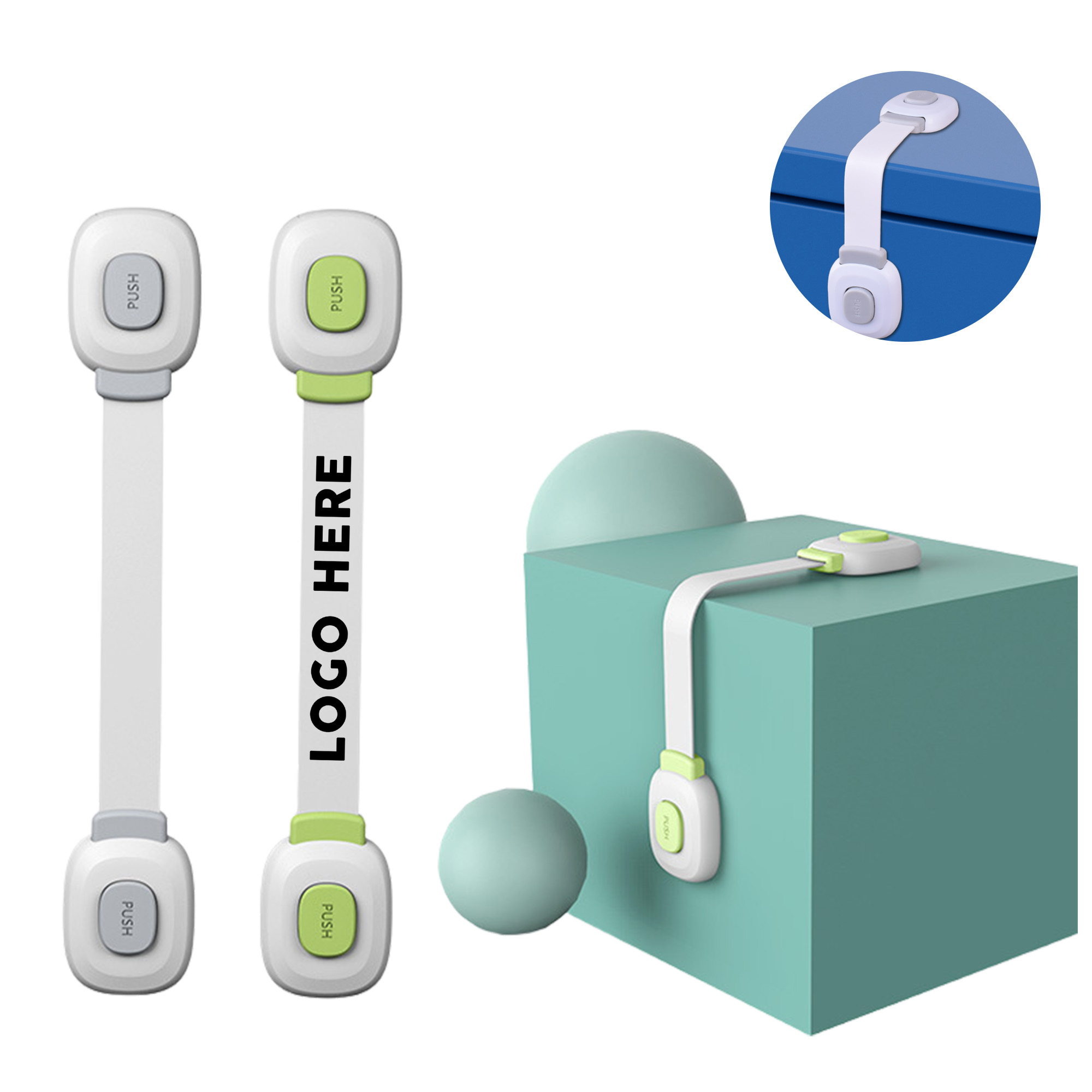 MOQ 50 Multifunctional Child Safety Lock for Cabinets and Drawers 3