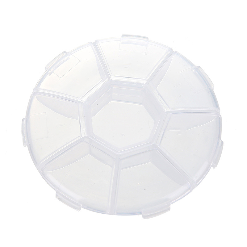 Detachable Round Weekly Pill Organizer 7