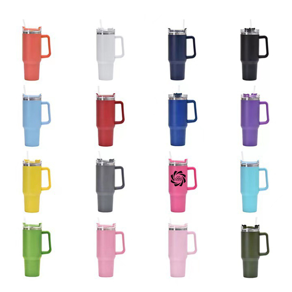 Travel mug with straw 1