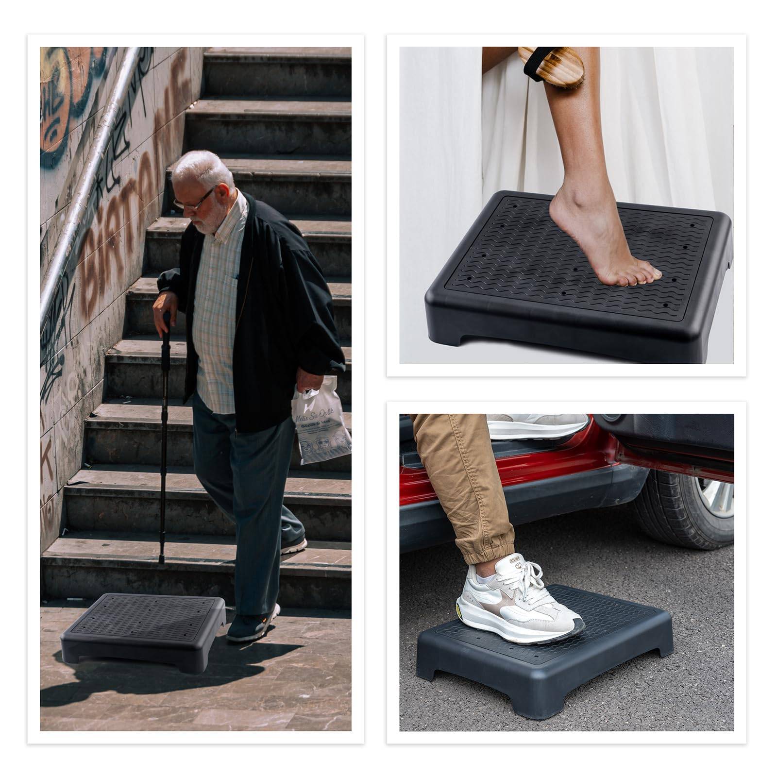 Space-Saving Half-Step Ladder-Sturdy Design 5