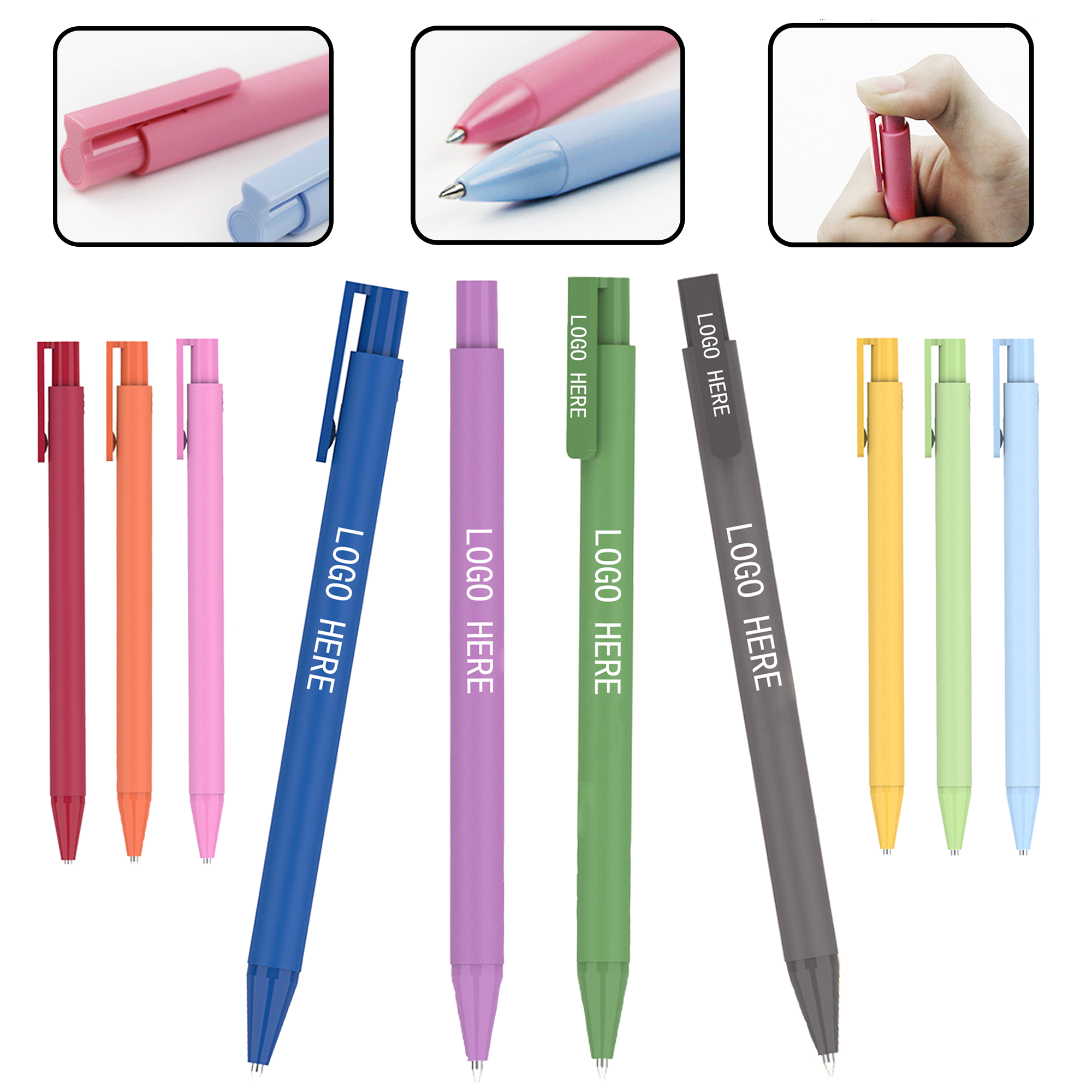 Bright Color Custom Gel Ink Pen 3