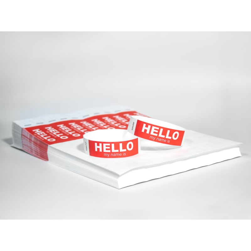 In Stock Tyvek Wristbands 16