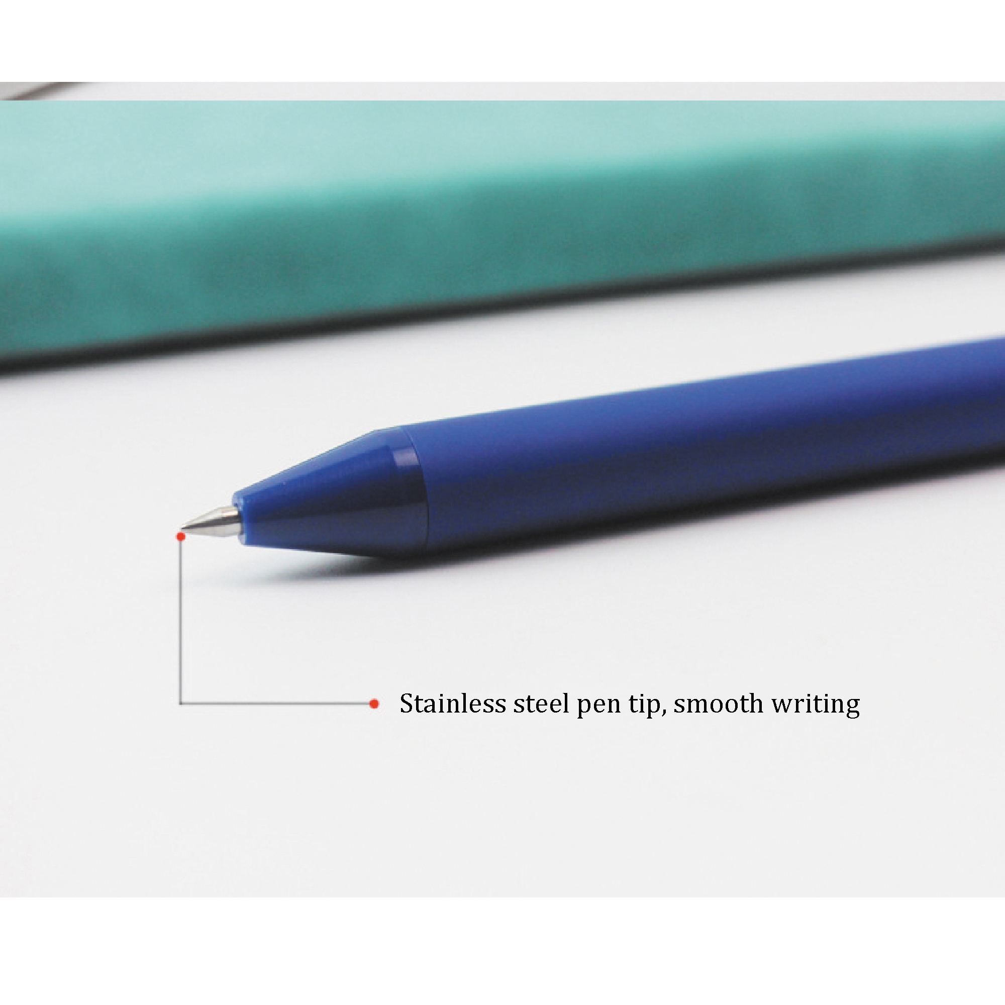 Hot Wholesale Plastic Gel Pen Custom Logo Printing Ballpoint Pen Multi-color 3