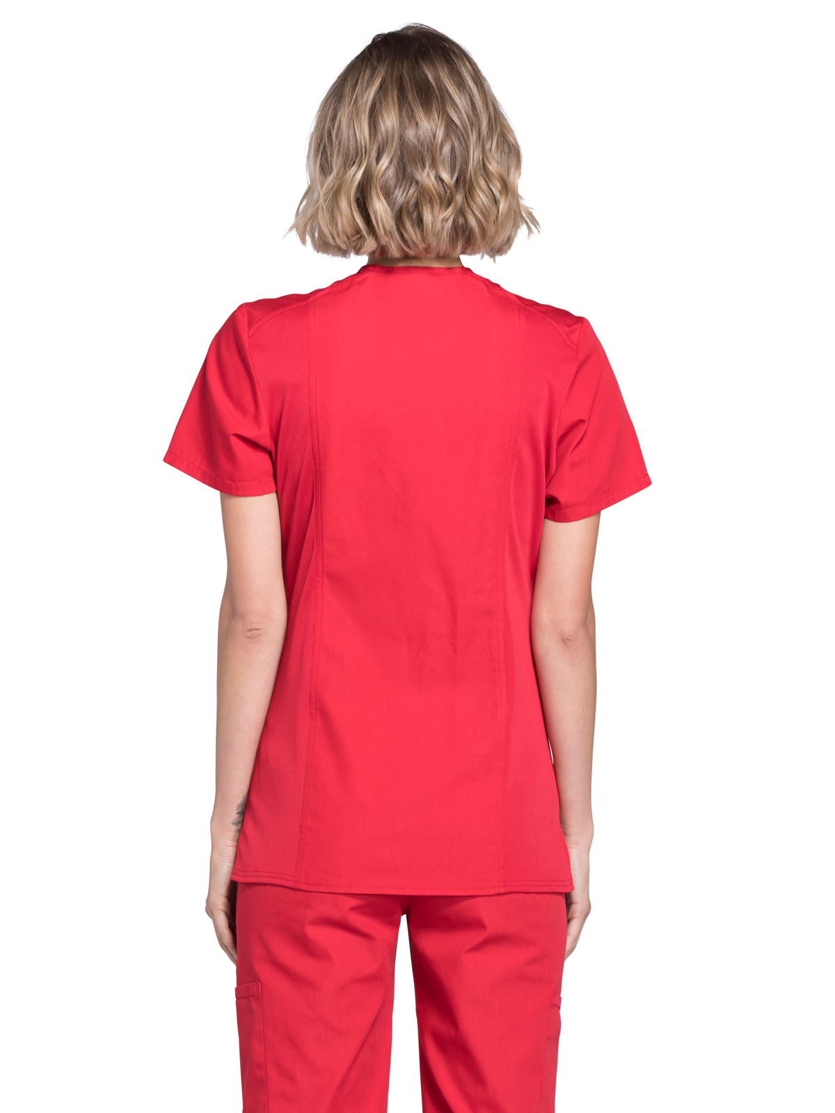 Cherokee - Workwear Originals - Women's 2-Pocket Mock Wrap Top 37