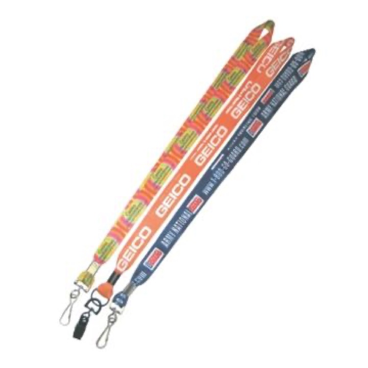 Heat Transfer 3/4" Lanyard w/ Attachment (45 Days)