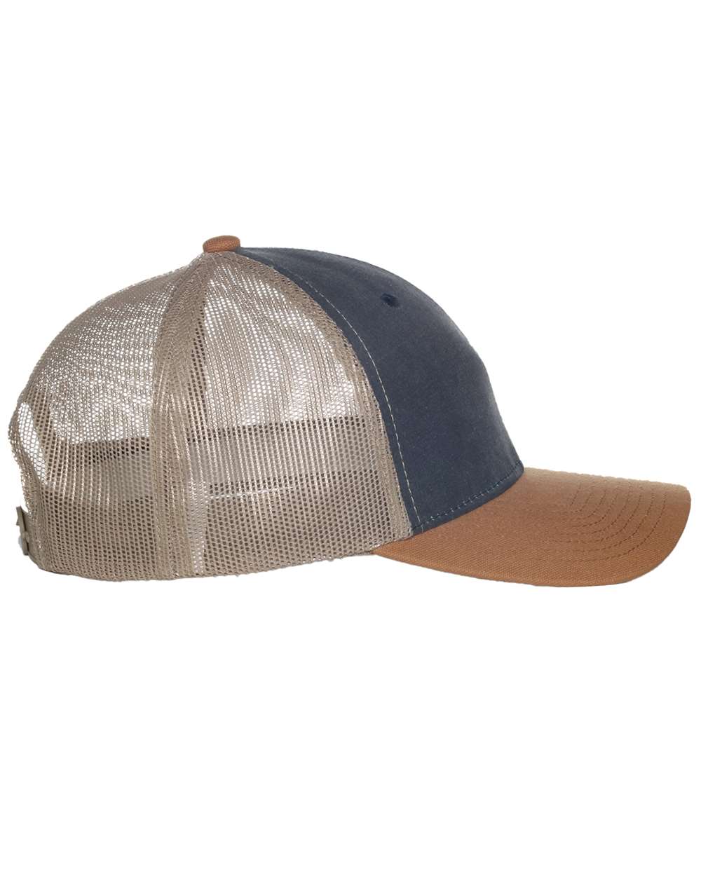 Tri-Color Mesh Back Trucker Cap - HPD615M 7