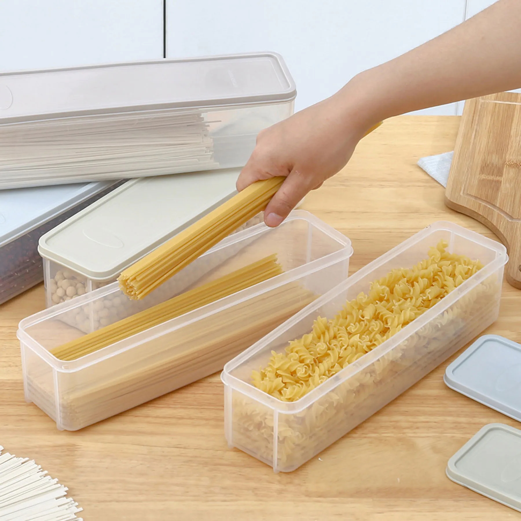 Rectangular Plastic Storage Box 2