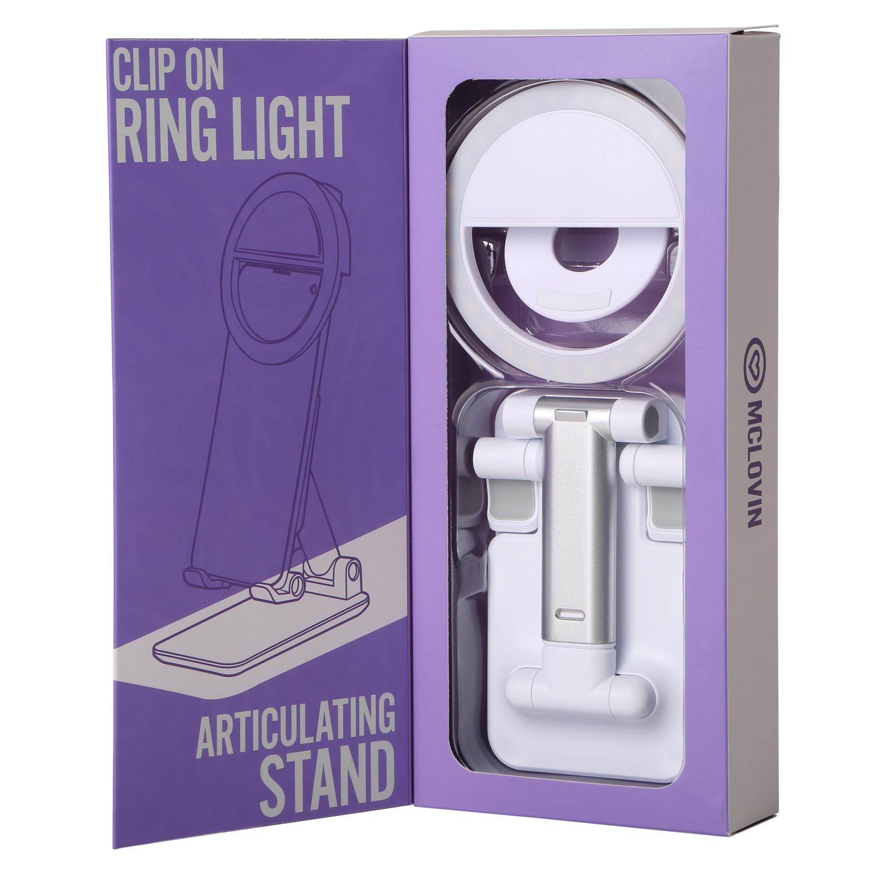 McLovin Phone Stand & Ring Light 10