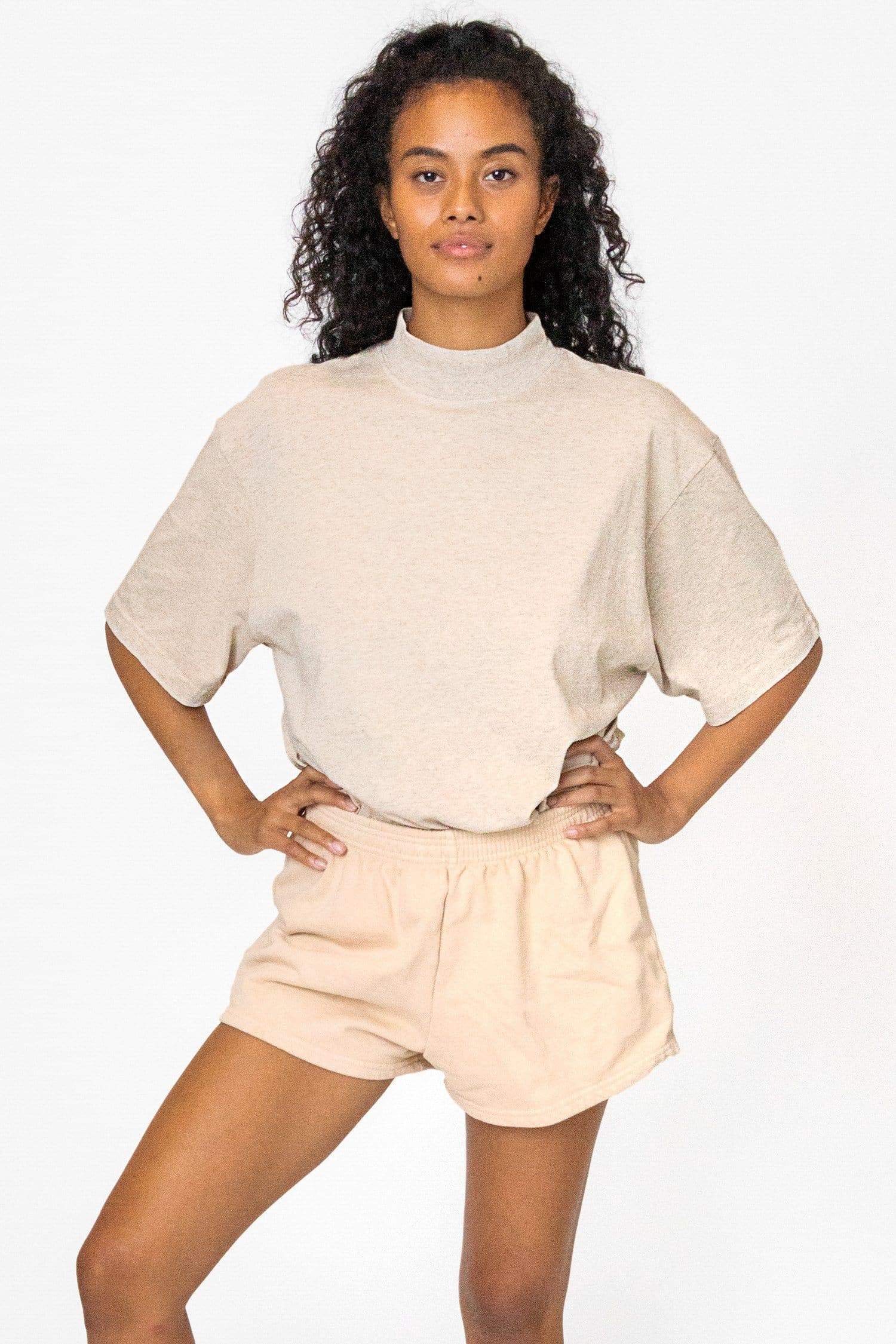 6.5 OZ S/S OVERSIZED GARMENT DYE MOCKNECK T-SHIRT 6