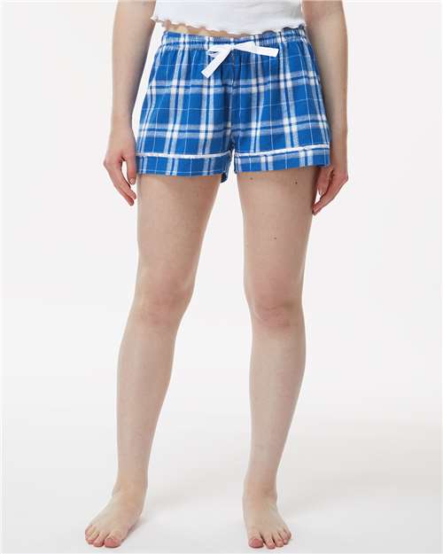 Women's Flannel Shorts - BW6501 80