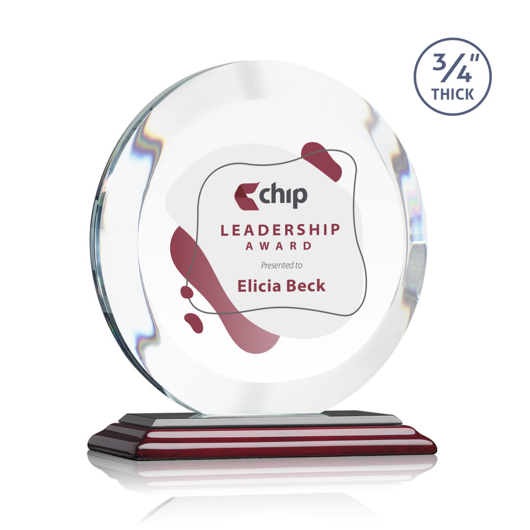 Gibralter VividPrint™ Award - Rosewood 8