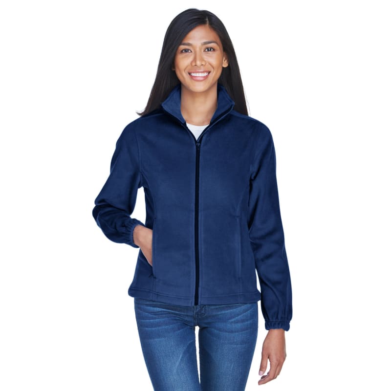 UltraClub Ladies' Iceberg Fleece Full-Zip Jacket 13