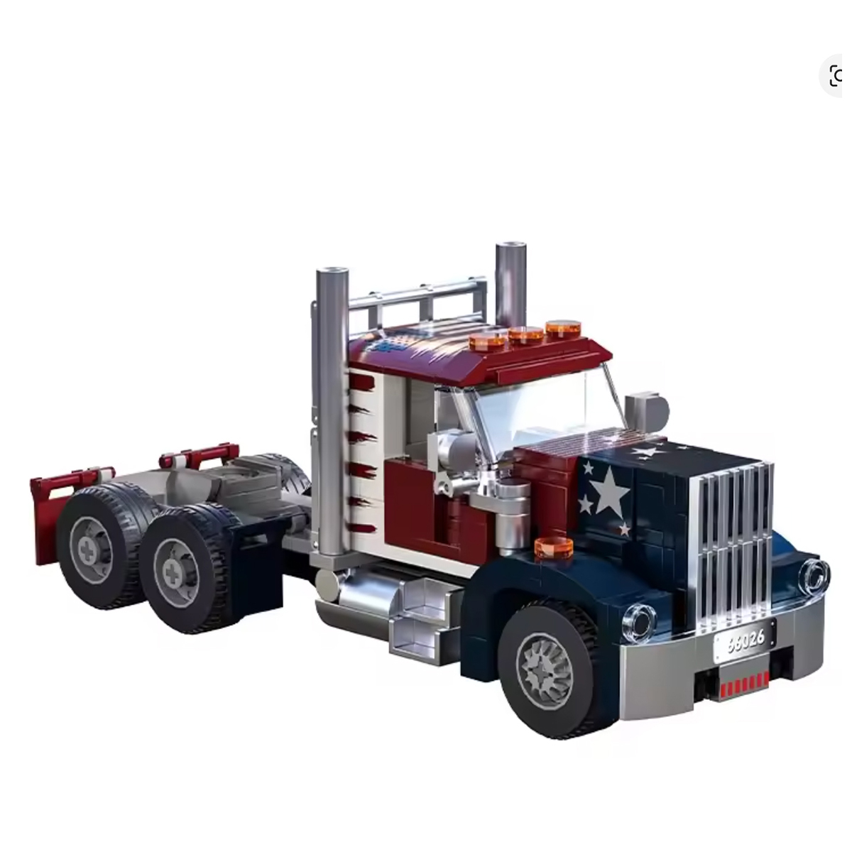 Buildifull Blocks Set - Freight Truck Tractor Head 4