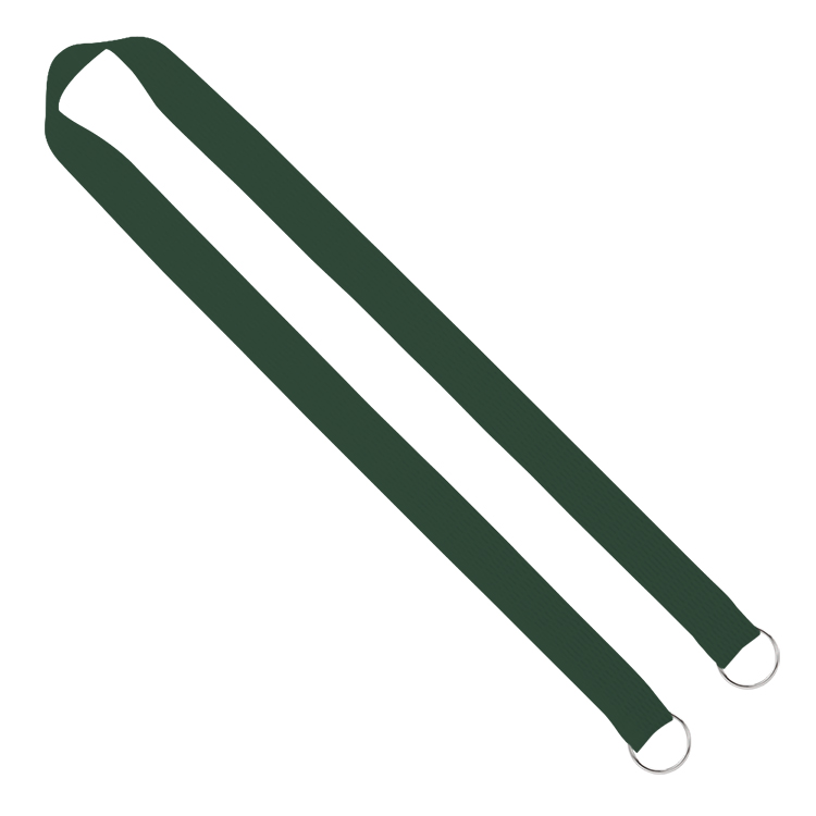 1" Screen Printed Lanyard with Double Clips 28