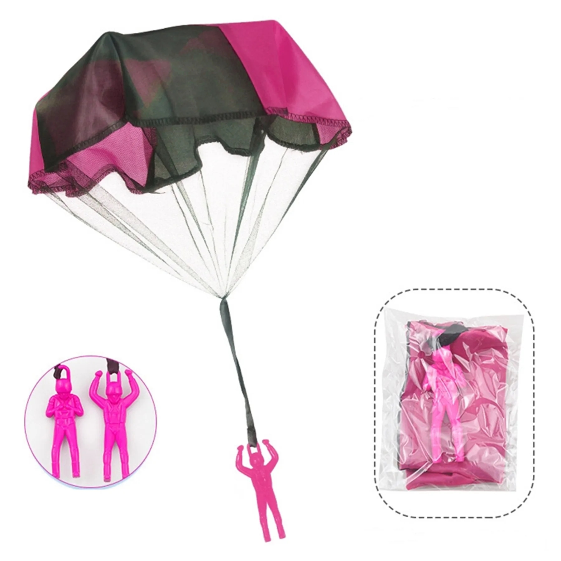 Hand Throwing Mini Parachute Toy 6