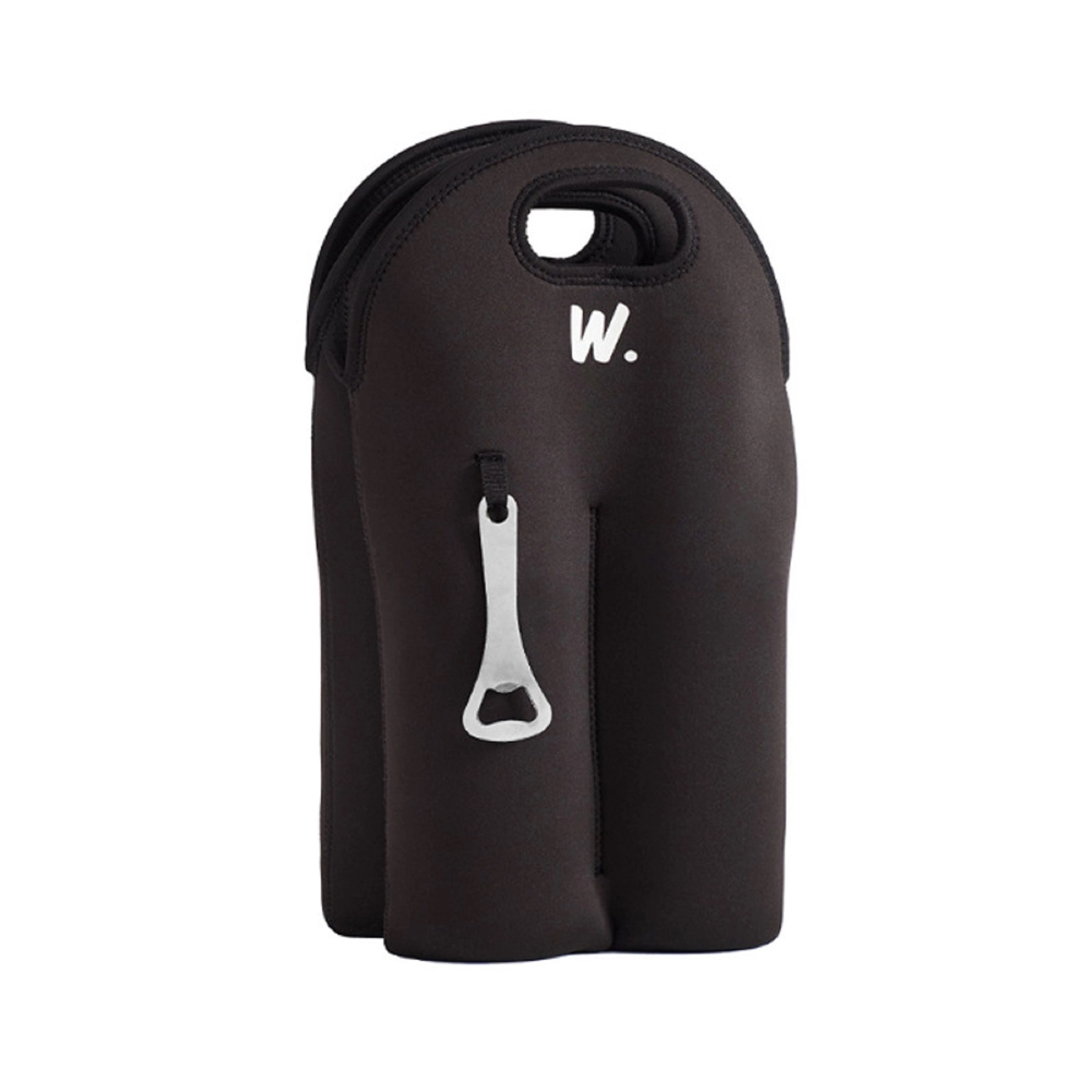 4 Pack Neoprene Beer Carrier Wine Bottle Holder with Opener 3