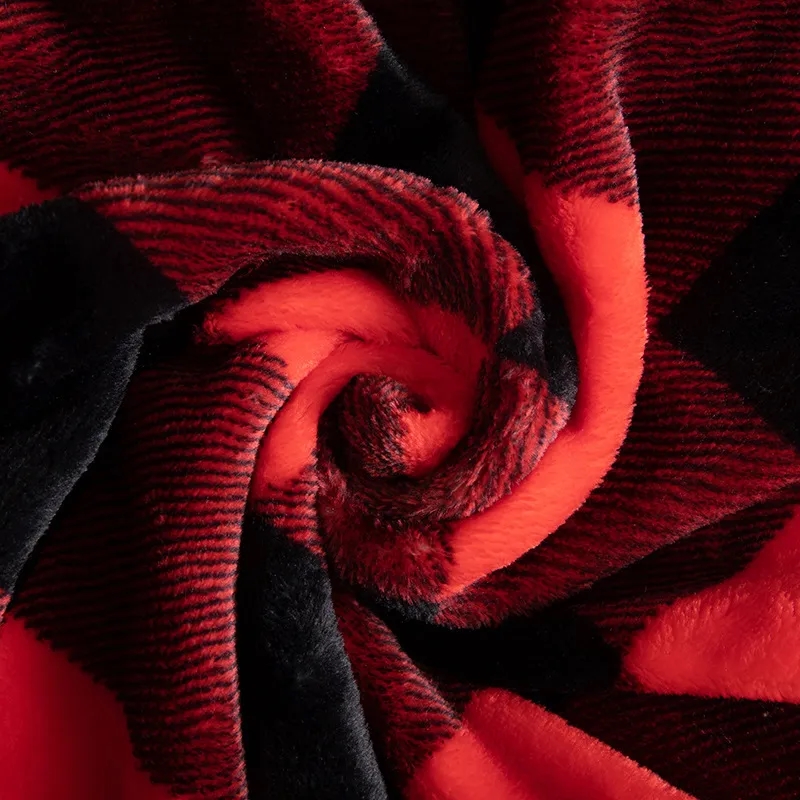Checkered Flannel Blanket 1