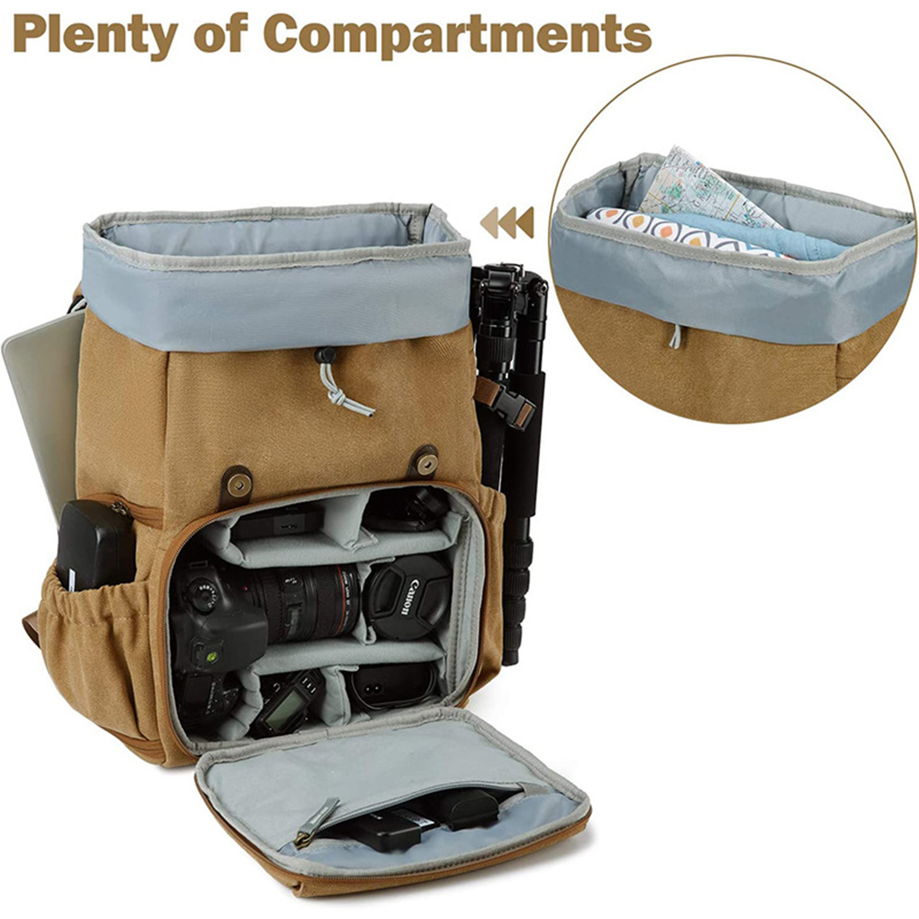 Travel Canvas Backpacks 4