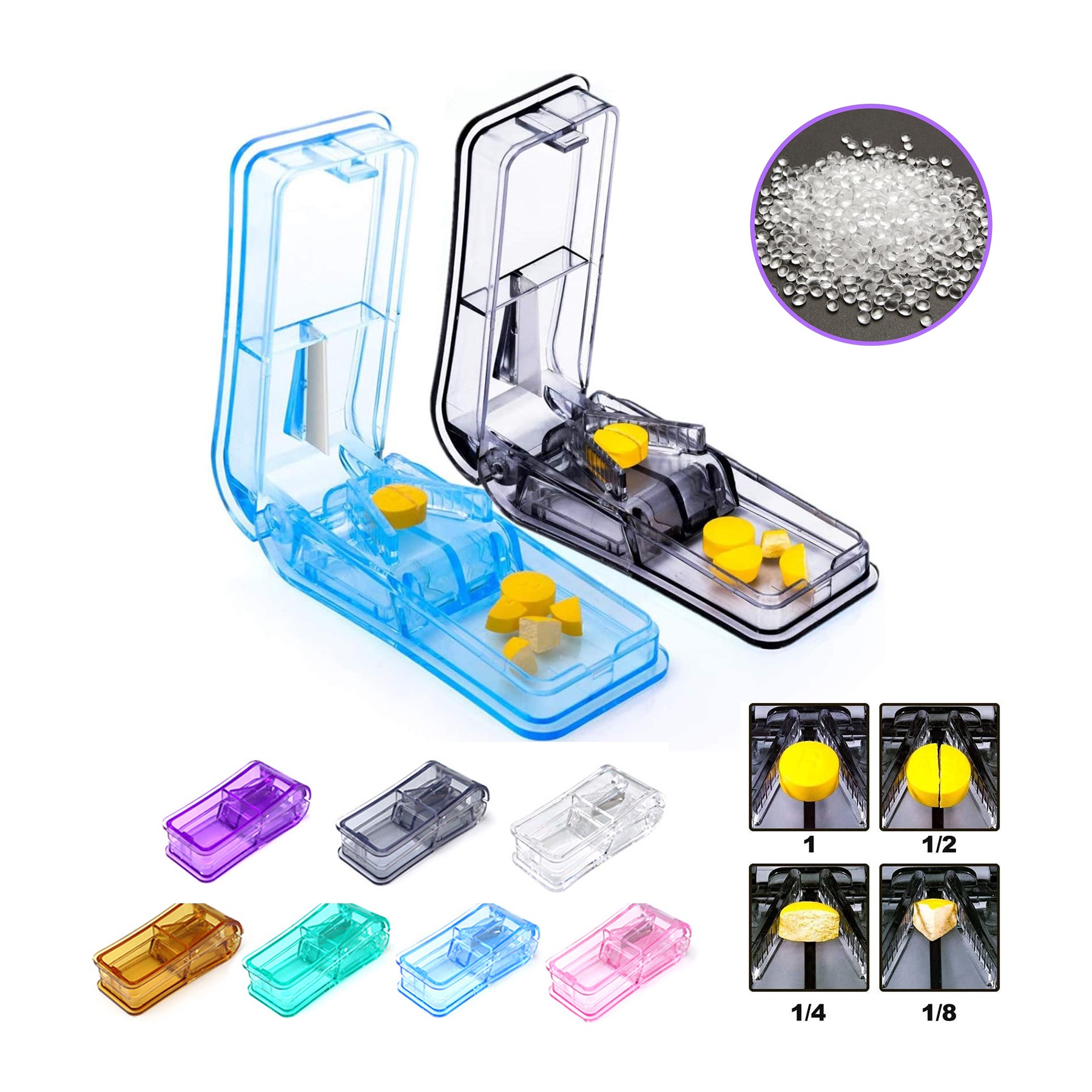 Professional Pill Splitter for Cutting Small Pills