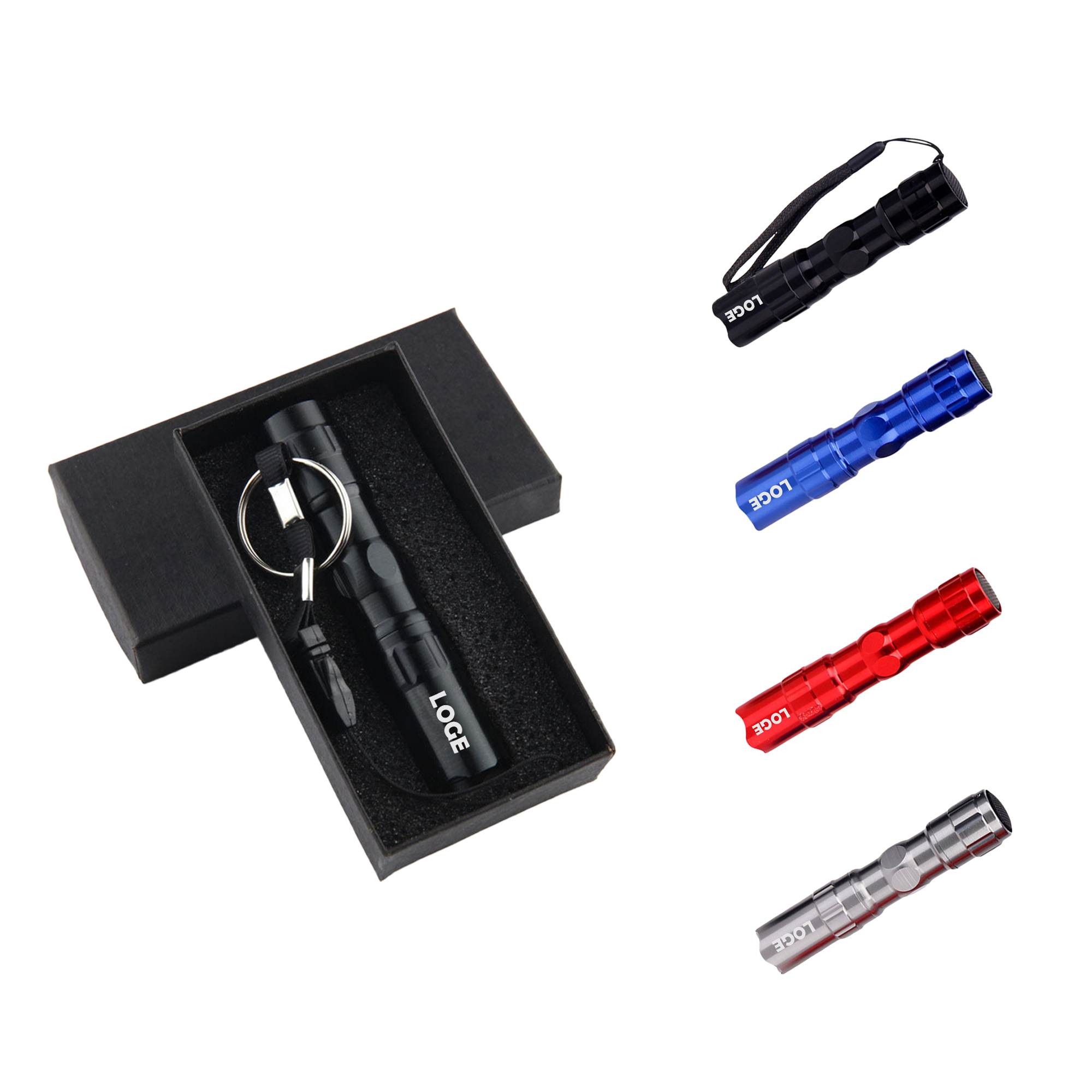 Hand Pressed LED Small Flashlight 2