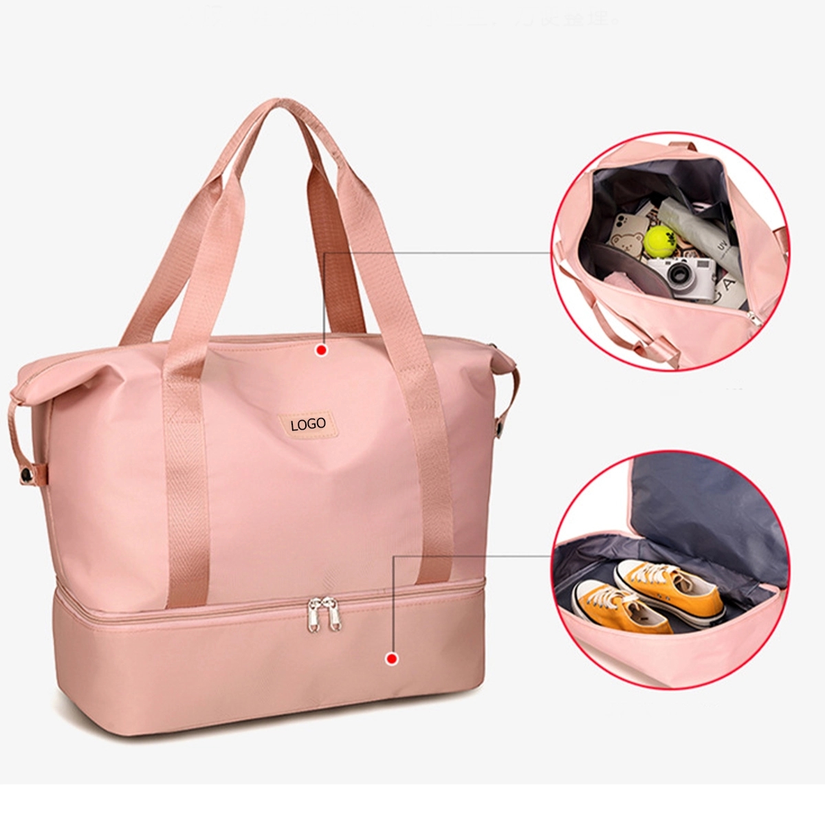 Sports Gym Weekender Carry On For Women 3