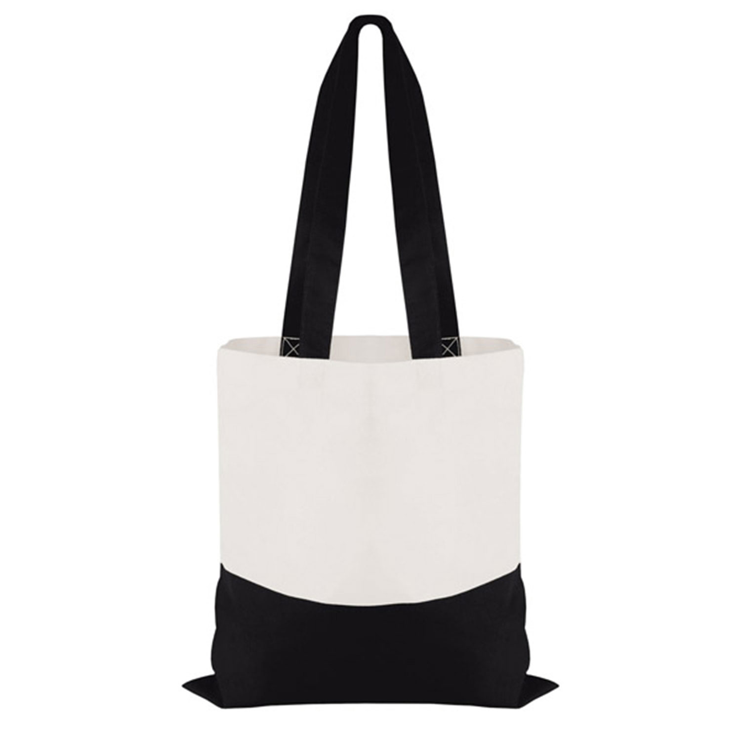 Good Value™ Cotton Colored Accent Flat Tote