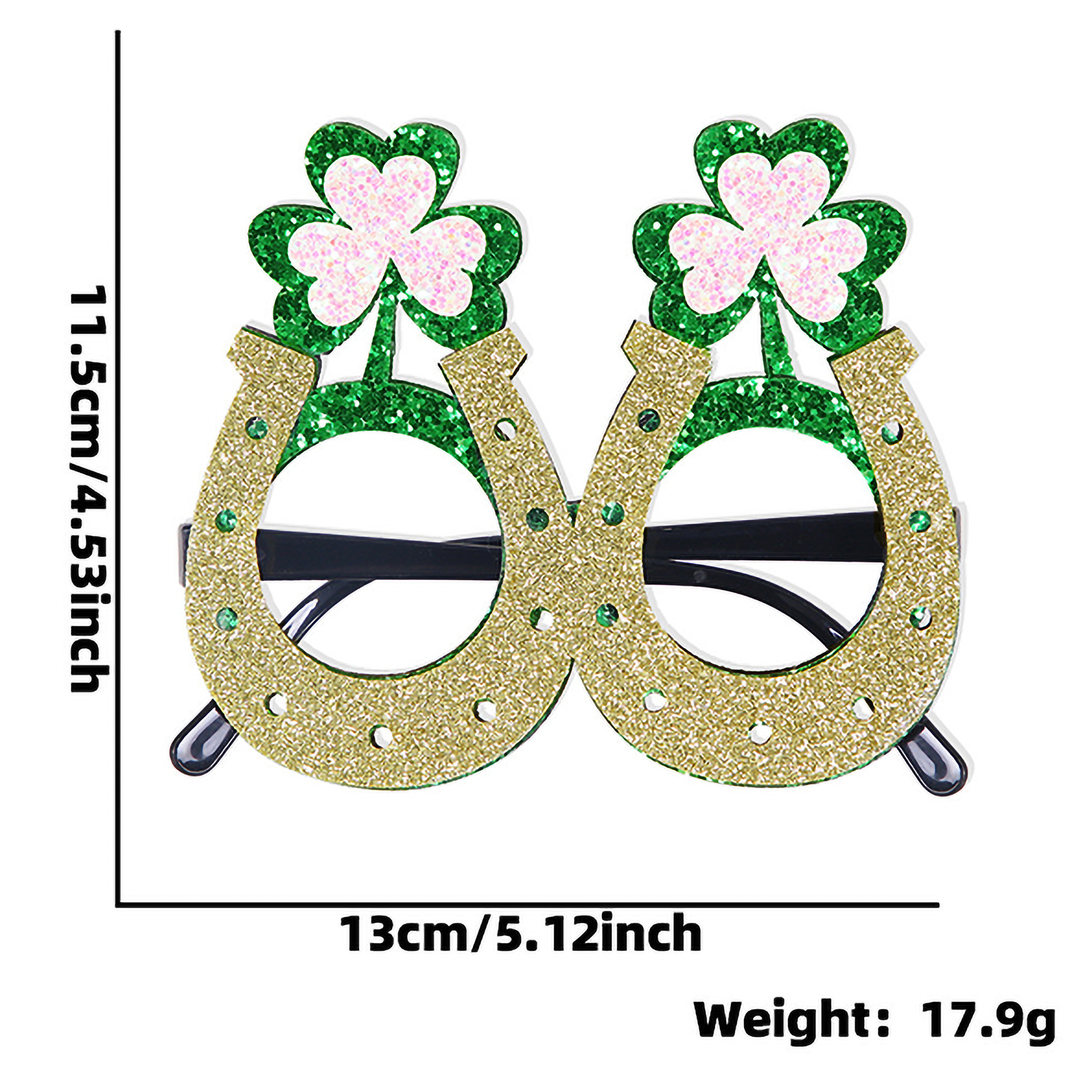 Irish-Themed Sparkling Glasses Construction St.Patrick's Day 5