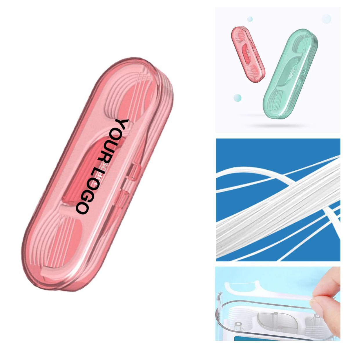 Mini Oral Hygiene Kit with Floss Picks 2