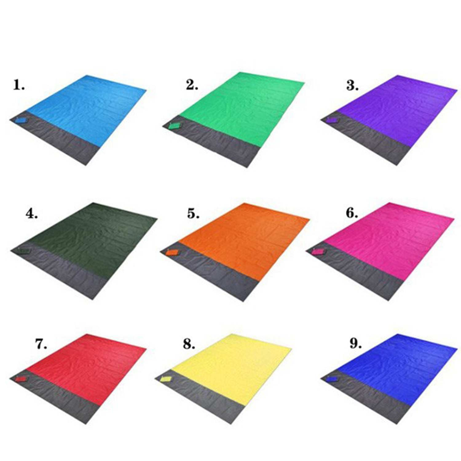 Waterproof Foldable Picnic Blanket In a Pouch 1