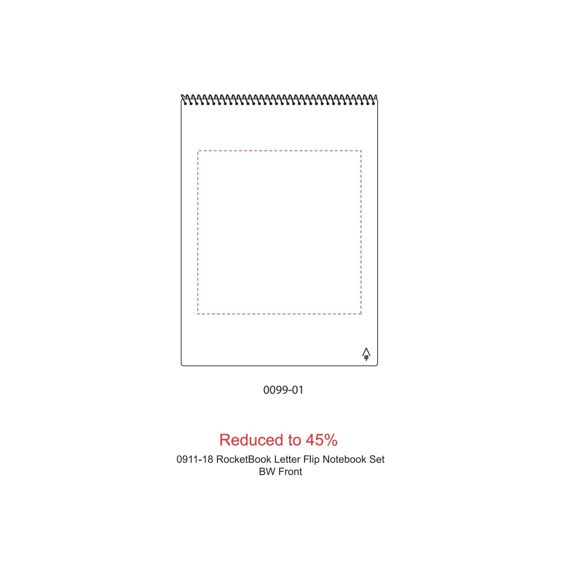 Rocketbook Letter Flip Notebook Set 51