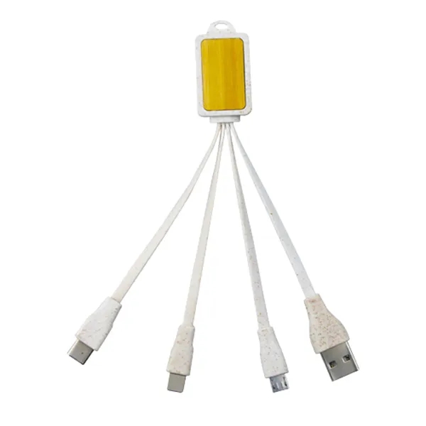 Eco Bamboo Charging Cable 6