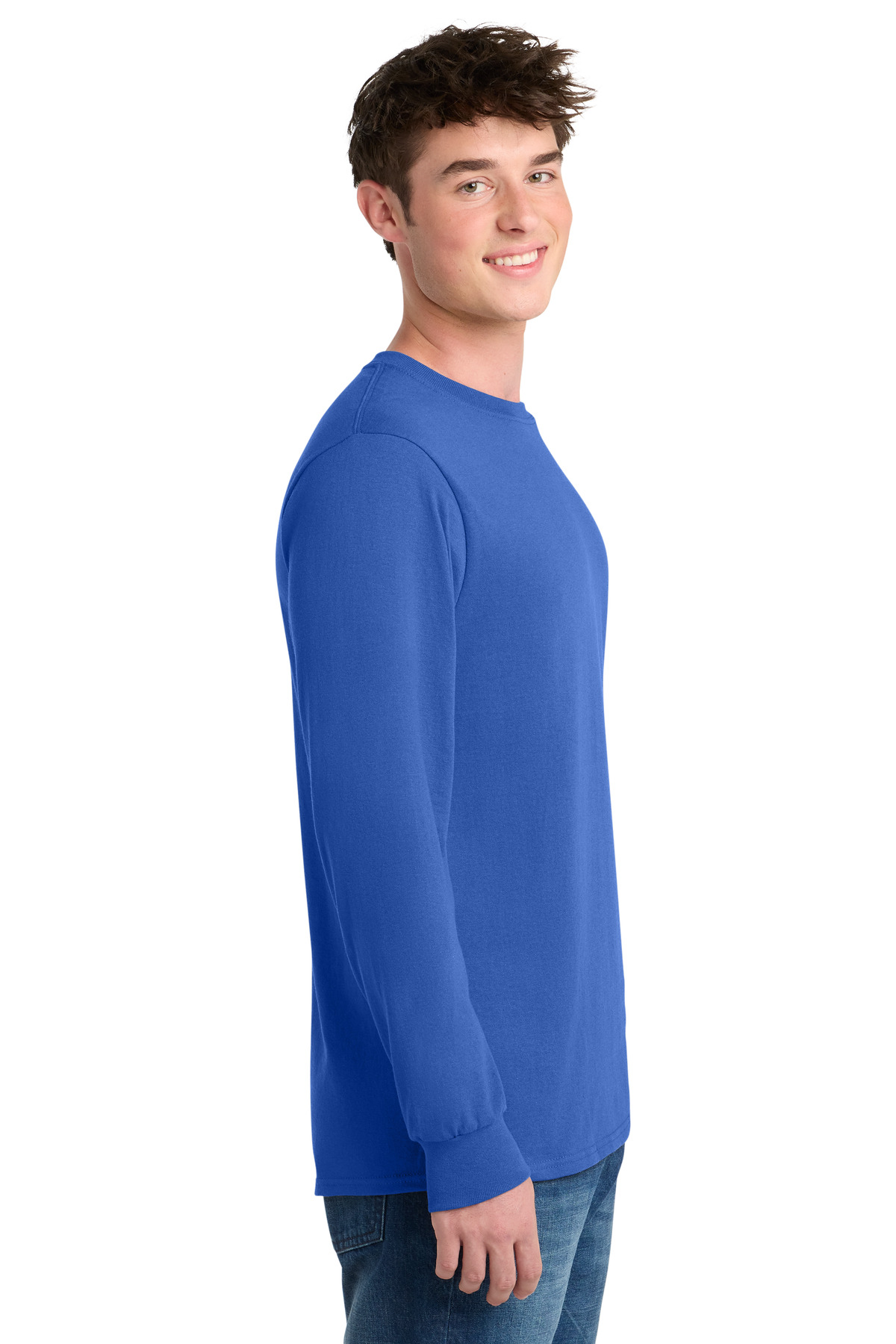 Port & Co Tall Long Sleeve Core Blend Tee. PC55LST 52