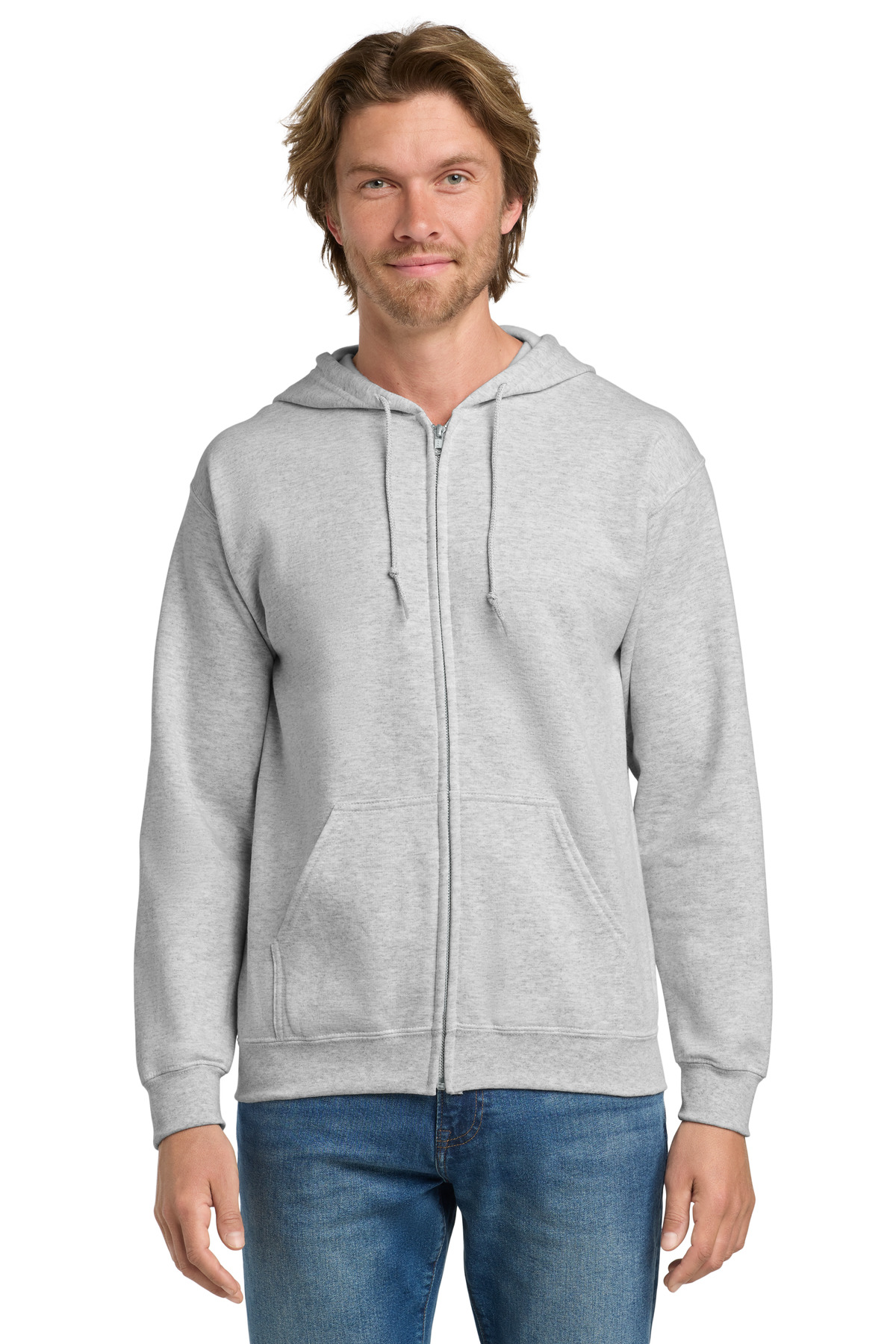 Gildan - Heavy Blend Full-Zip Hooded Sweatshirt. 18600, custom hoodie or sweatshirt with logo imprint 173