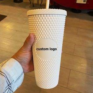 Studded Tumbler Reusable Cold Color Changing Cups 3