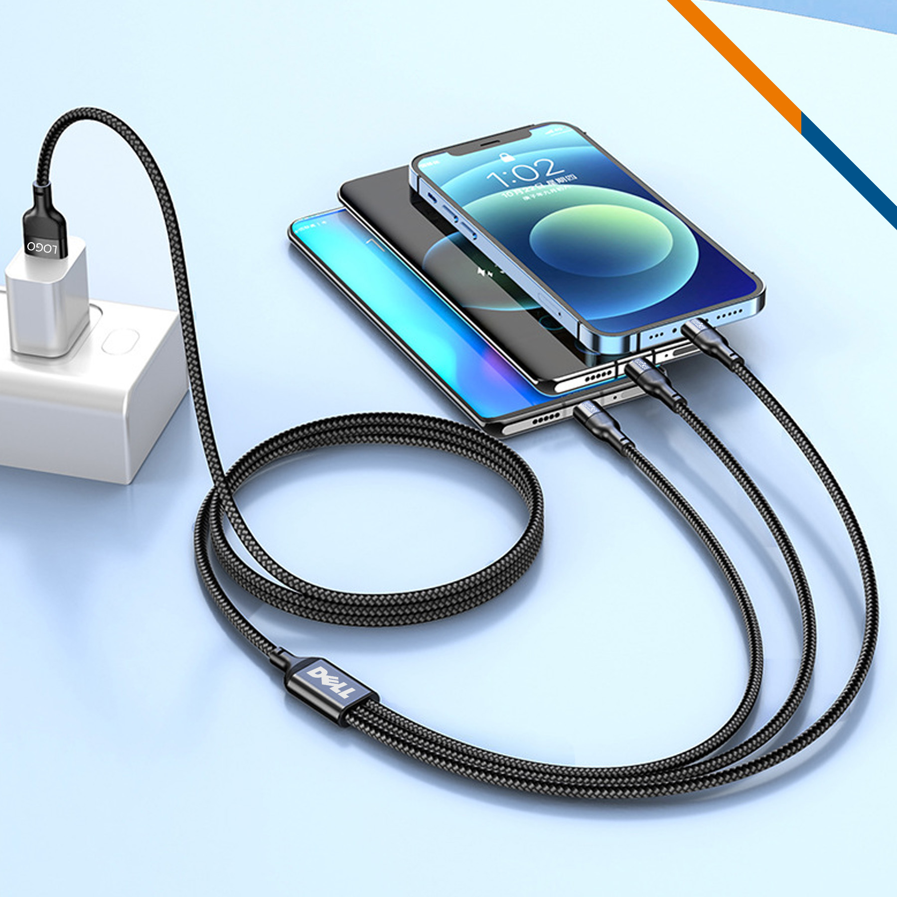 Tiliford 3in1 Fast Charging Cable 2