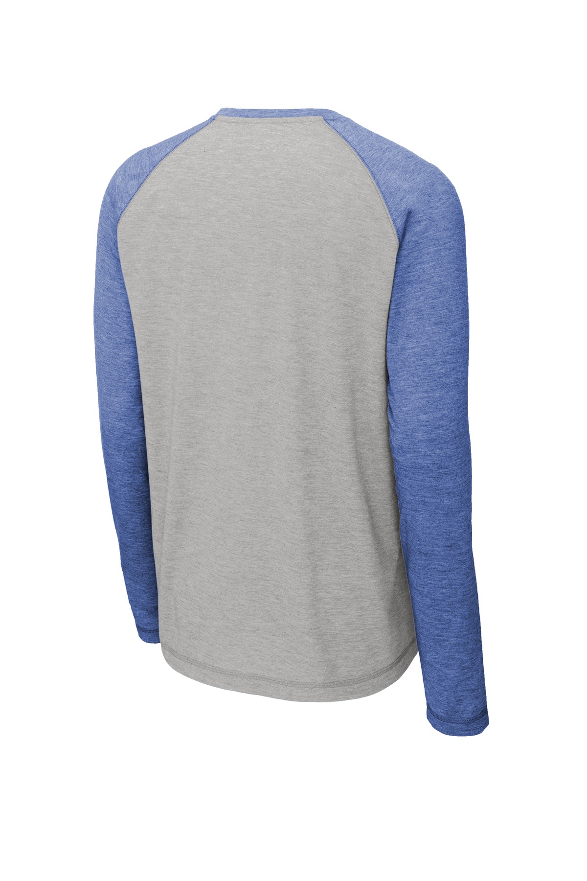 Sport-Tek PosiCharge Long Sleeve Tri-Blend Wicking Raglan Tee ST400LS 26