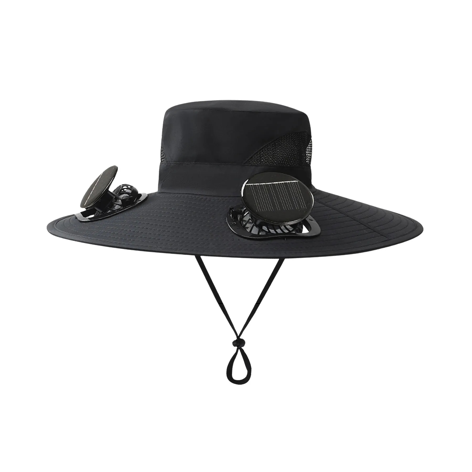 Wide-brim solar fan hat, bucket hat 4