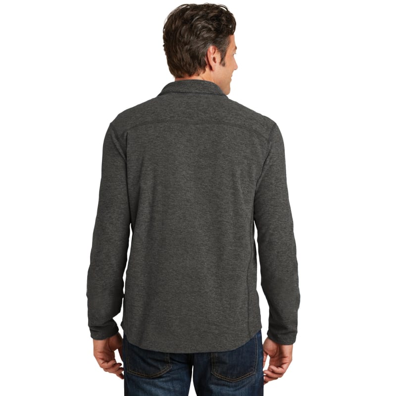 Port Authority Heather Microfleece 1/2-Zip Pullover. 6