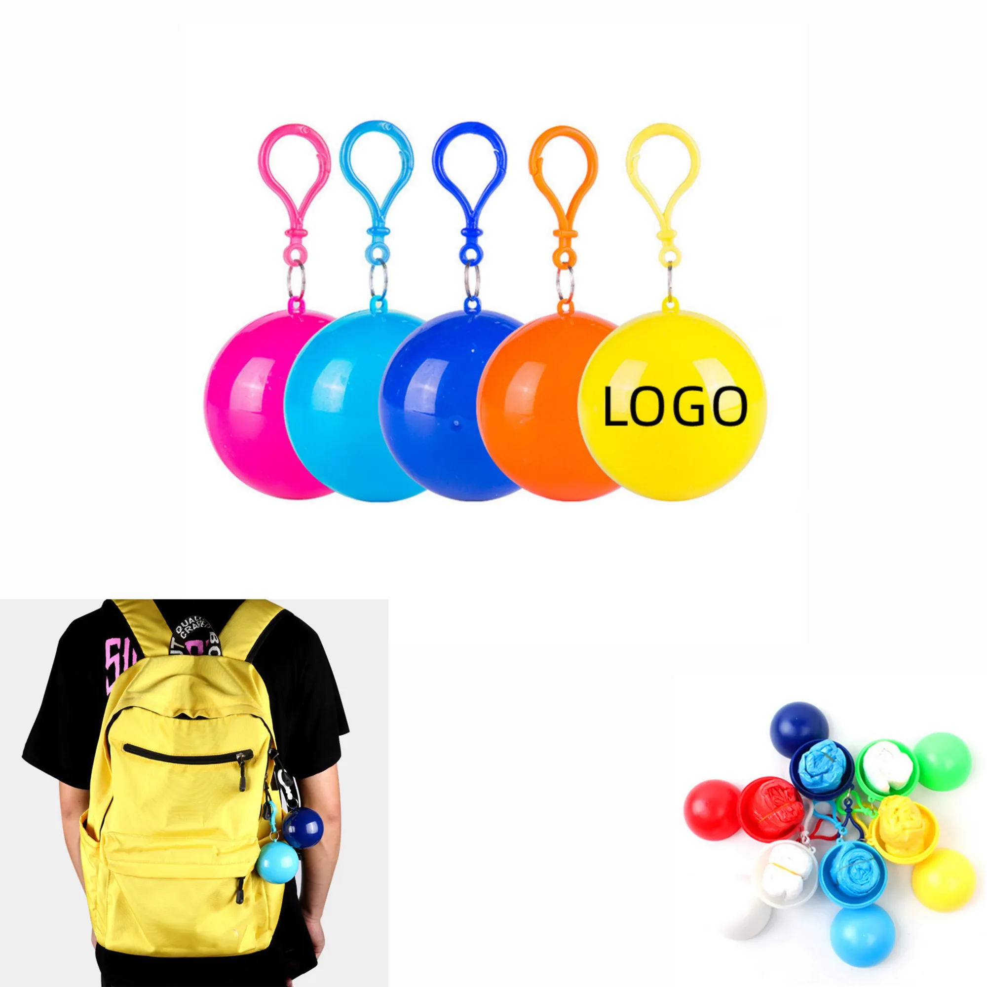 Disposable Outdoor Raincoat Ball 1