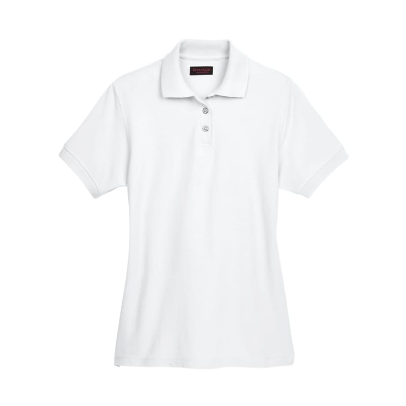 UltraClub Ladies Whisper Piqu Polo 17