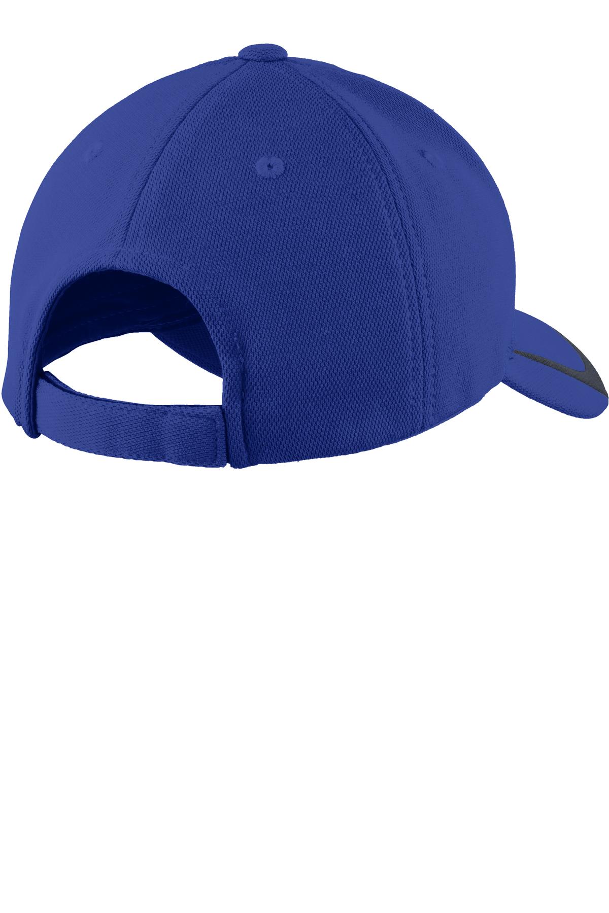 Sport-Tek Pique Colorblock Cap. STC24 9